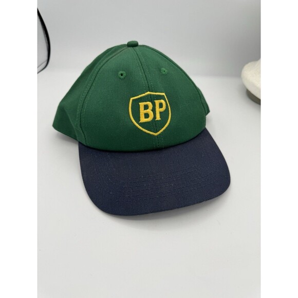 Vintage BP British Petroleum Trucker Hat Snapback Made in USA GUC - Picture 9 of 9
